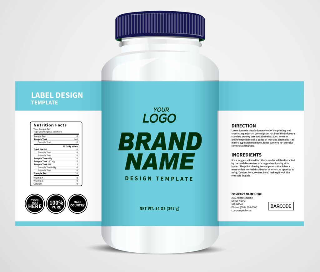 supplement label