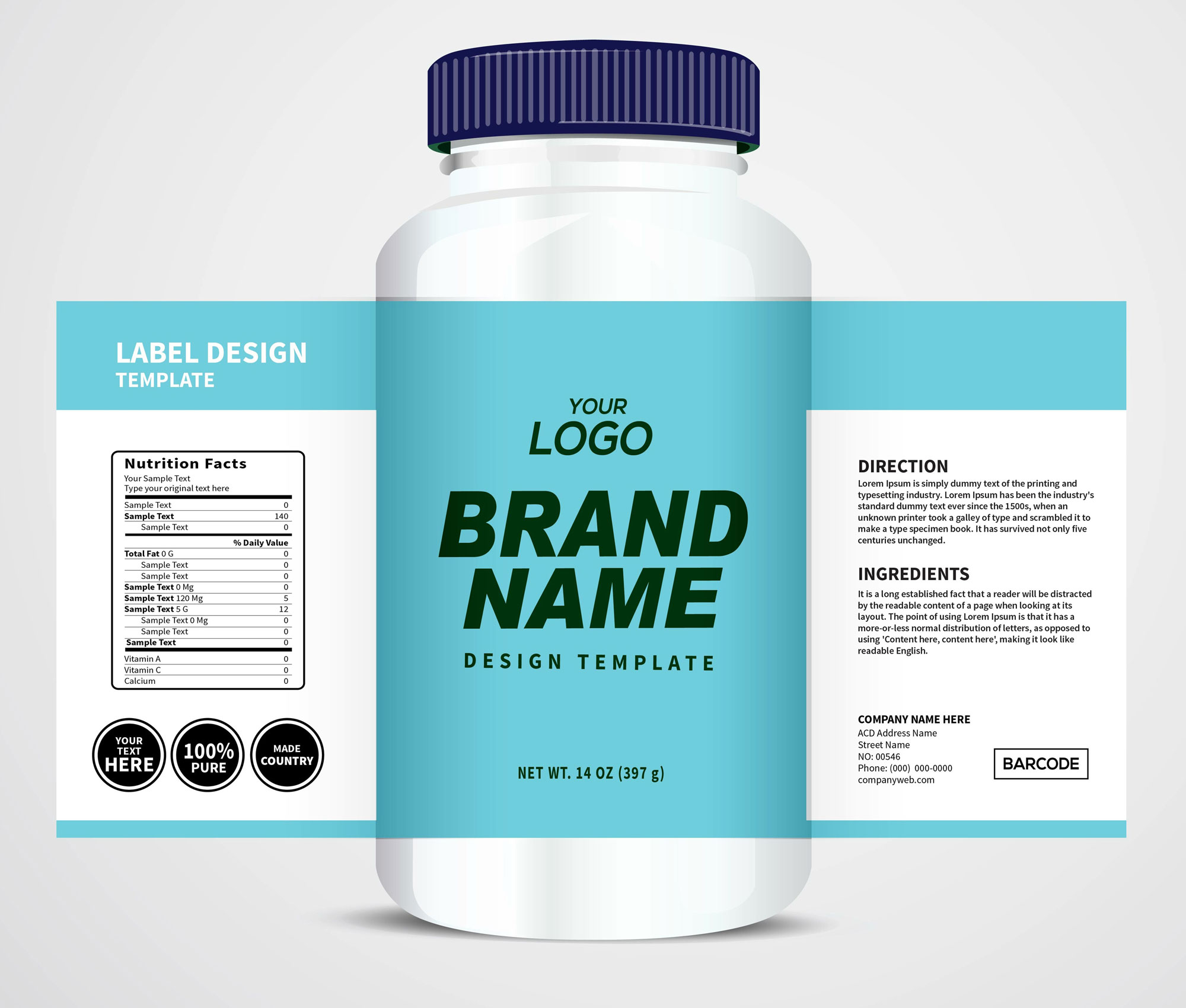 Dietary Supplement Label Designs That Sell